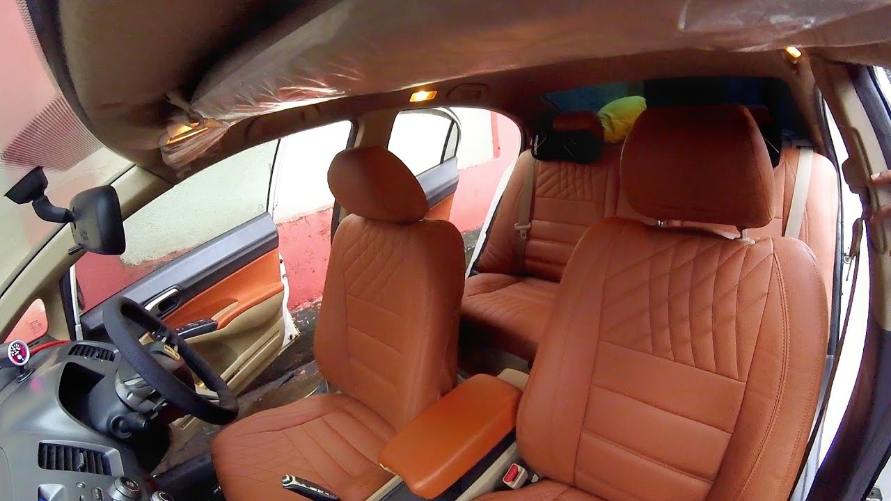 How to install leather seat covers